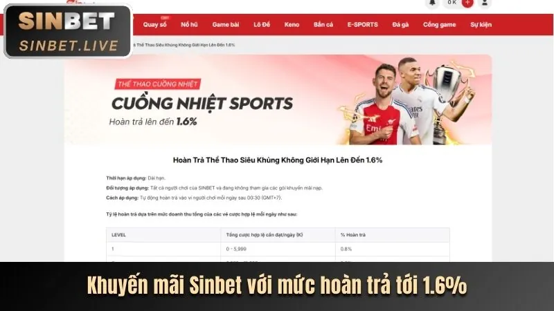 Truy cập trang chủ hoặc tải ứng dụng MKSport